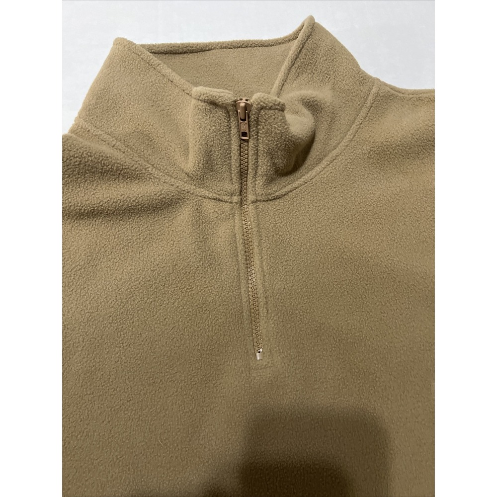 South Pole 1/4 Zip‎ Fleece Pullover Men's Size Large Beige NWT - Picture 12 of 15